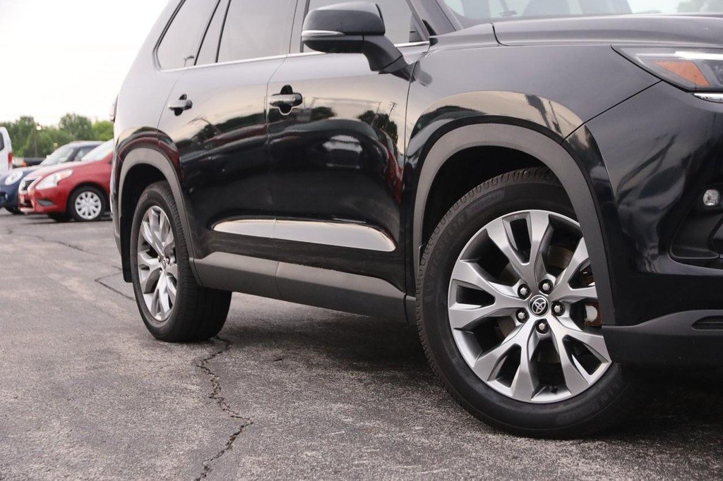 Certified Used 2025 Midnight Black Metallic Toyota Hybrid Limited AWD (Natl) image 3