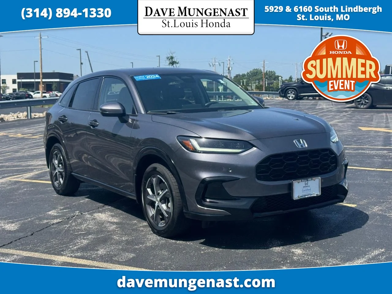 Certified Used 2024 DK. GRAY Honda EX-L image 1