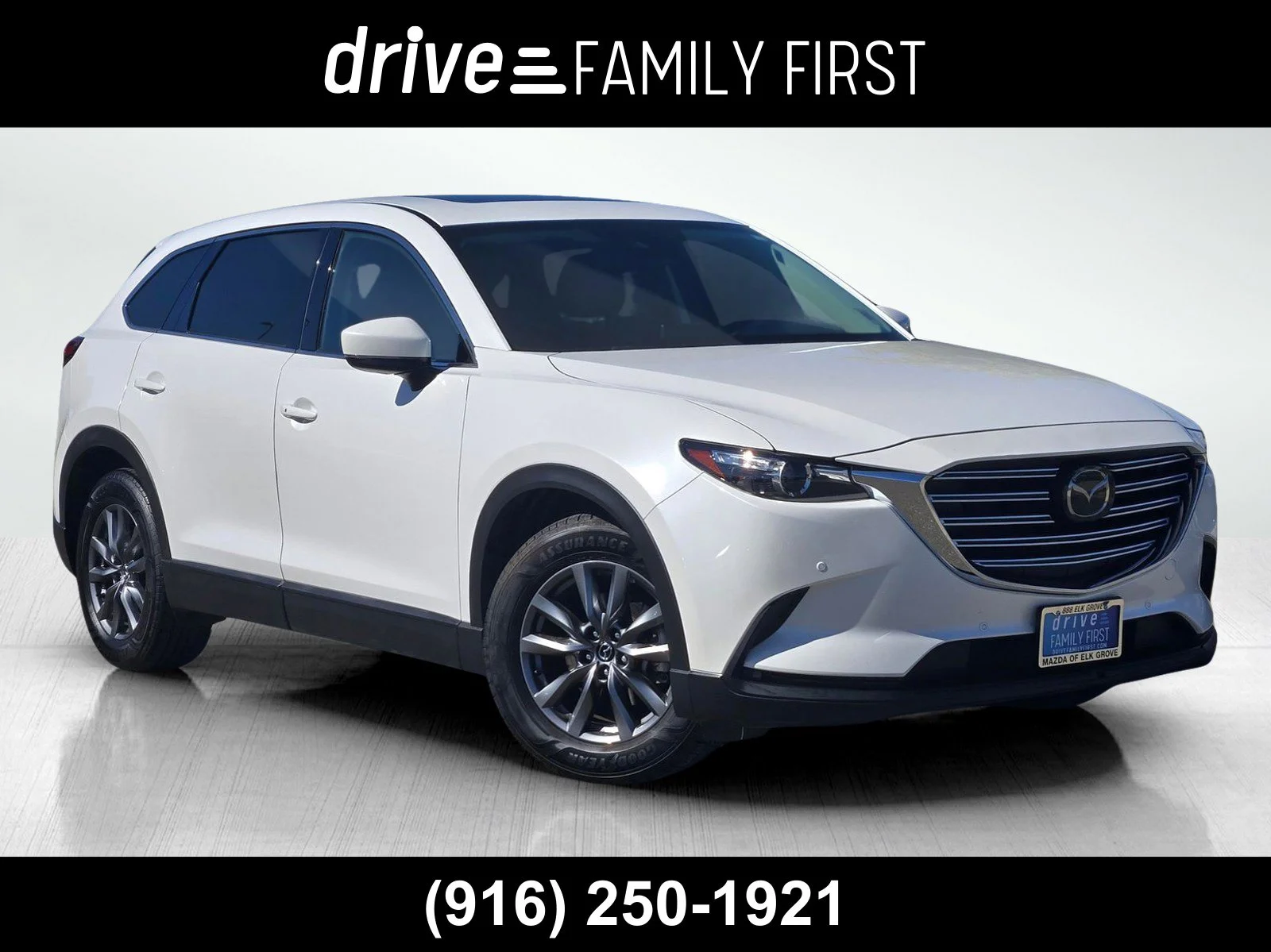 Used 2020 Snowflake White Pearl Mica Mazda Touring image 1