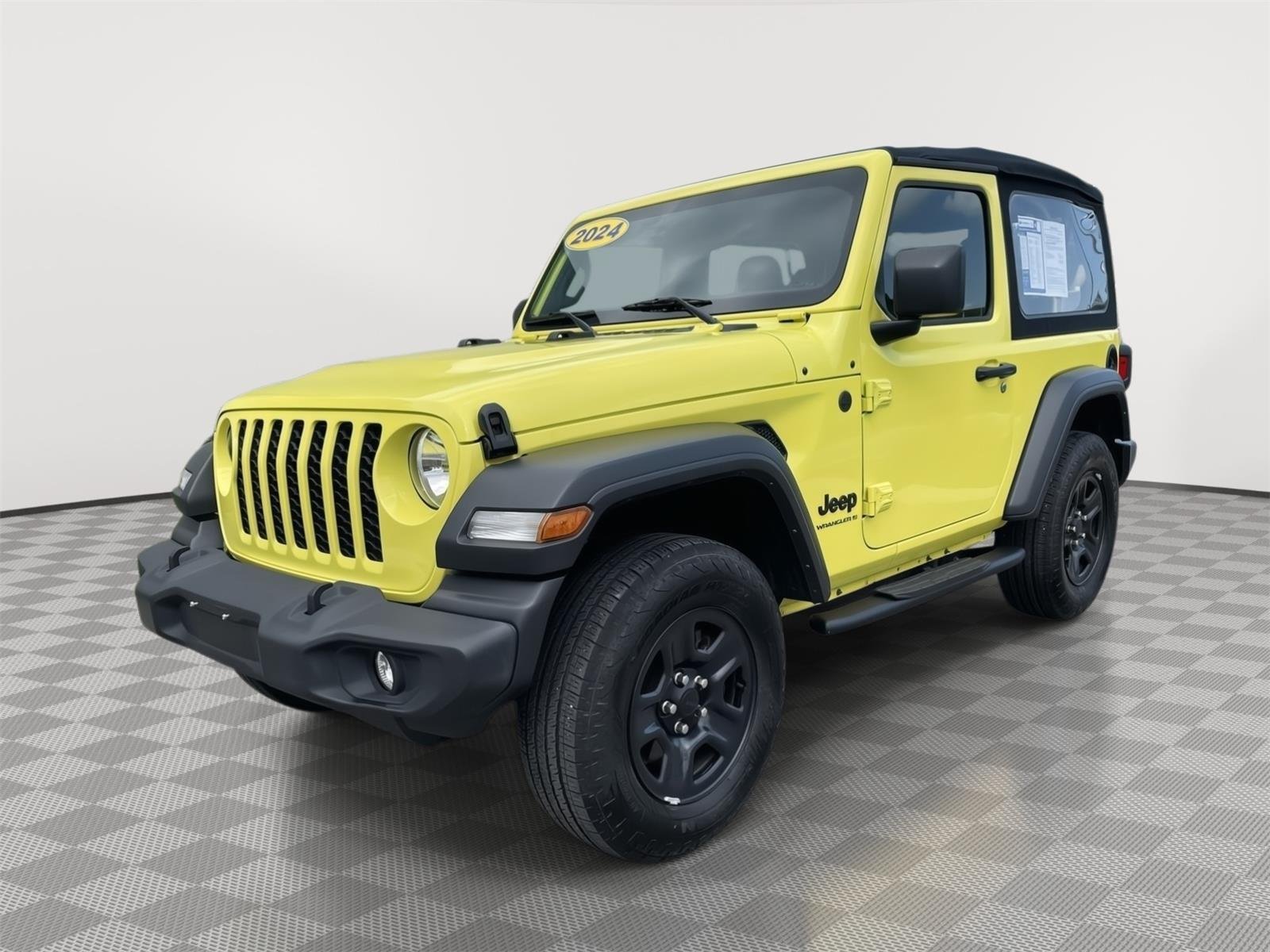 Used 2024 High Velocity Clearcoat Jeep Sport image 3