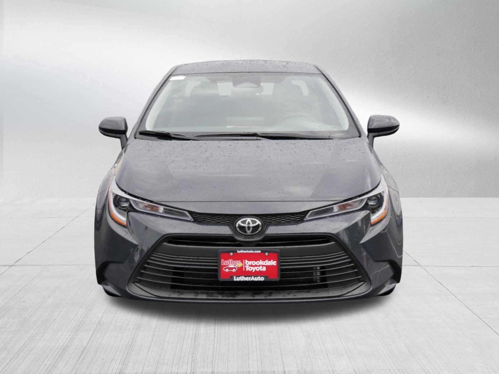 Certified 2026 Toyota Corolla LE with VIN 5YFB4MDE9TP375647 for sale in Brooklyn Center, Minnesota