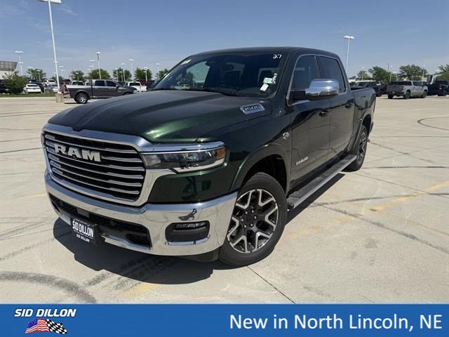 New 2026 Serrano-Green Metallic Exterior Paint RAM Laramie image 1