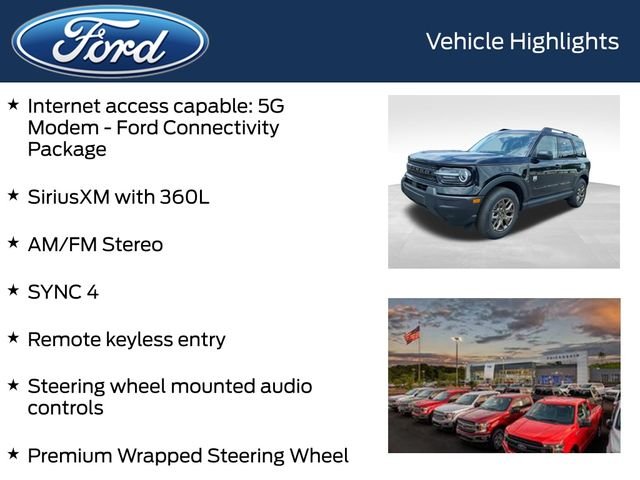 New 2026 Shadow Black Ford Big Bend image 8