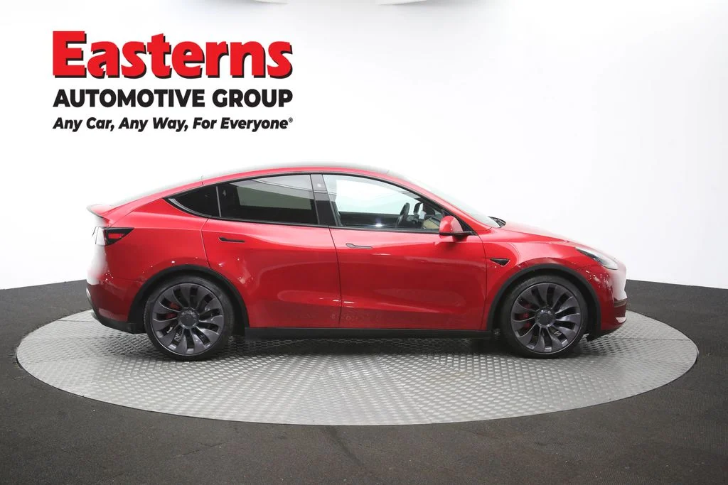 Used 2020 Red Tesla Performance image 40