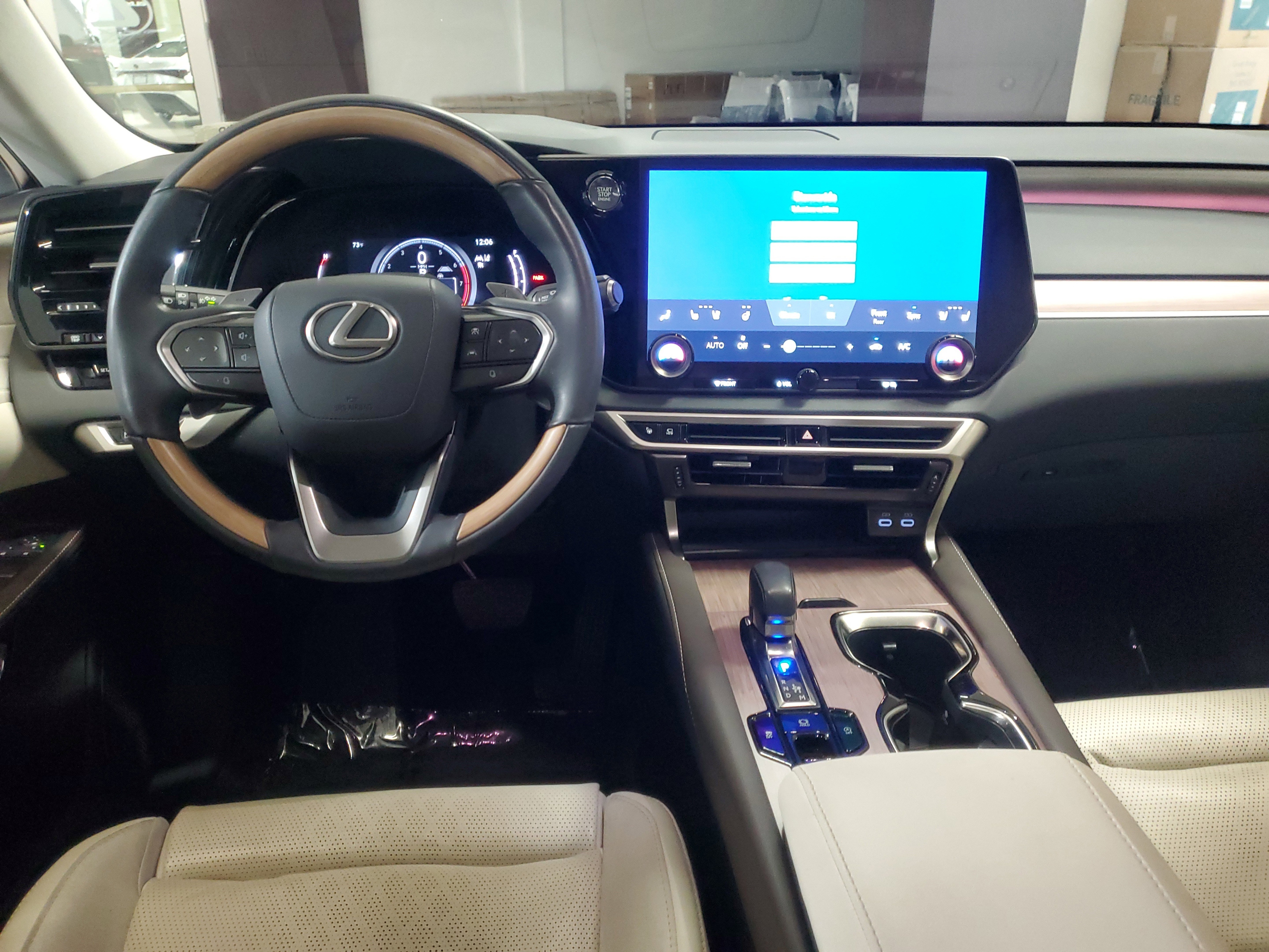 Used 2024 Cloudburst Gray Lexus RX 350 image 12