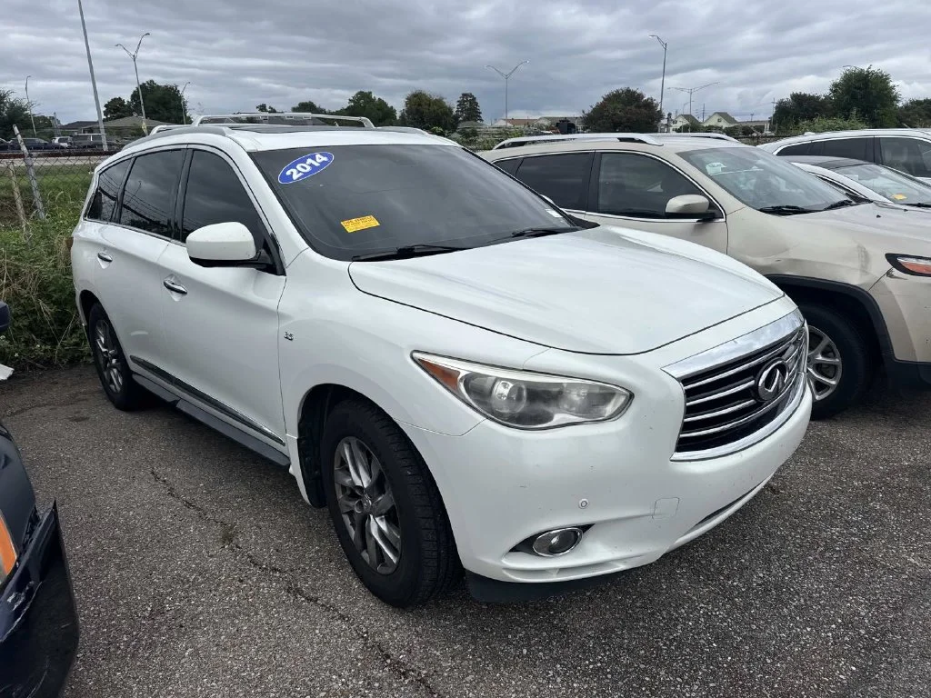 Certified Used 2014 White INFINITI Base image 2