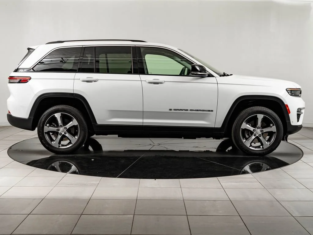 Used 2022 Bright White Clearcoat Jeep 4xe image 11