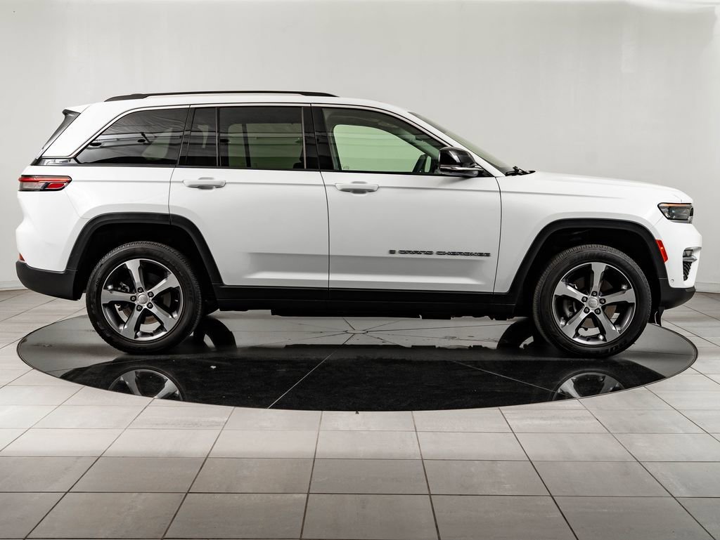 Used 2022 Bright White Clearcoat Jeep 4xe image 11