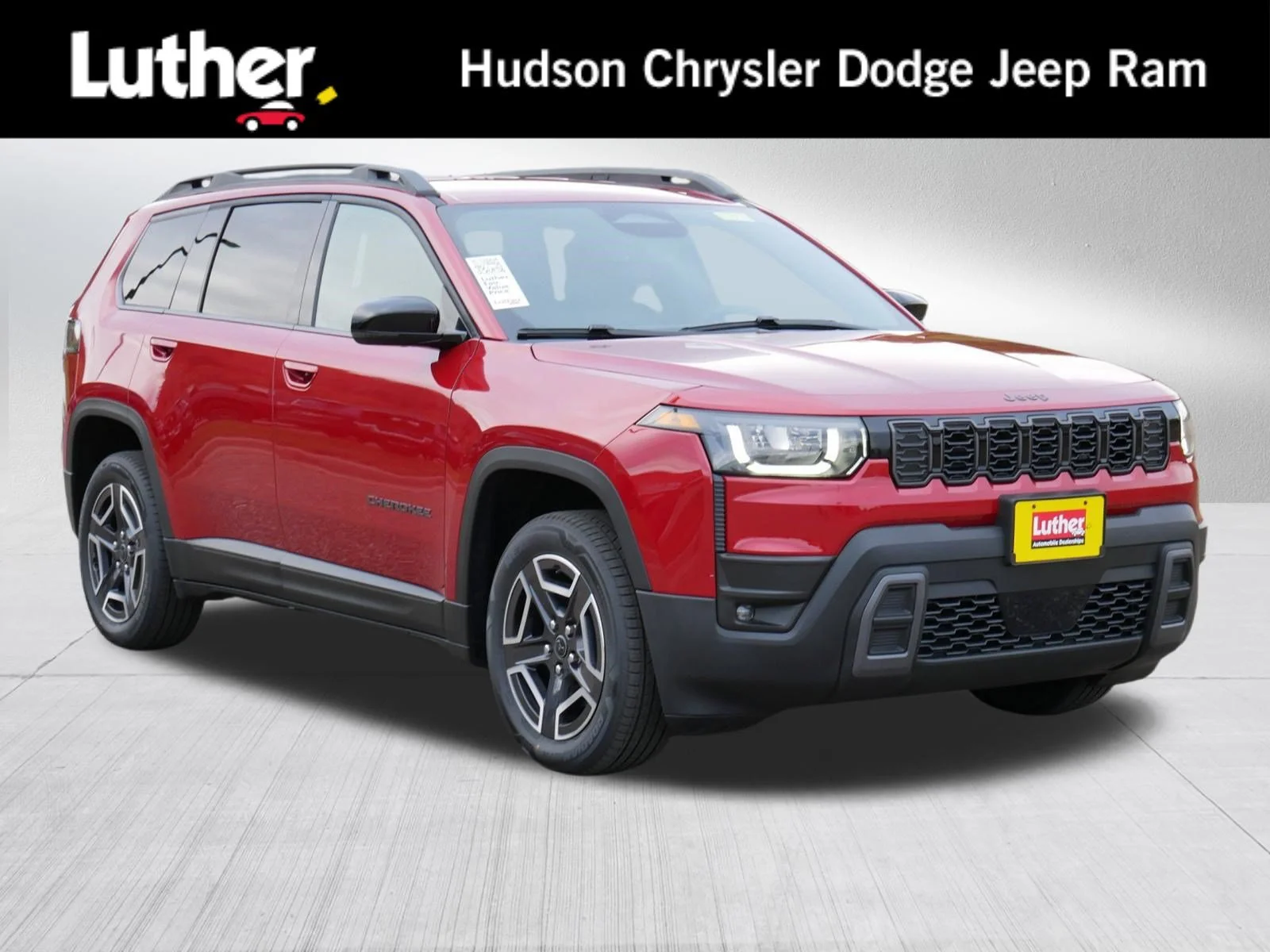 New 2026 Red Hot Pearl-Coat Exterior Paint Jeep Limited image 1