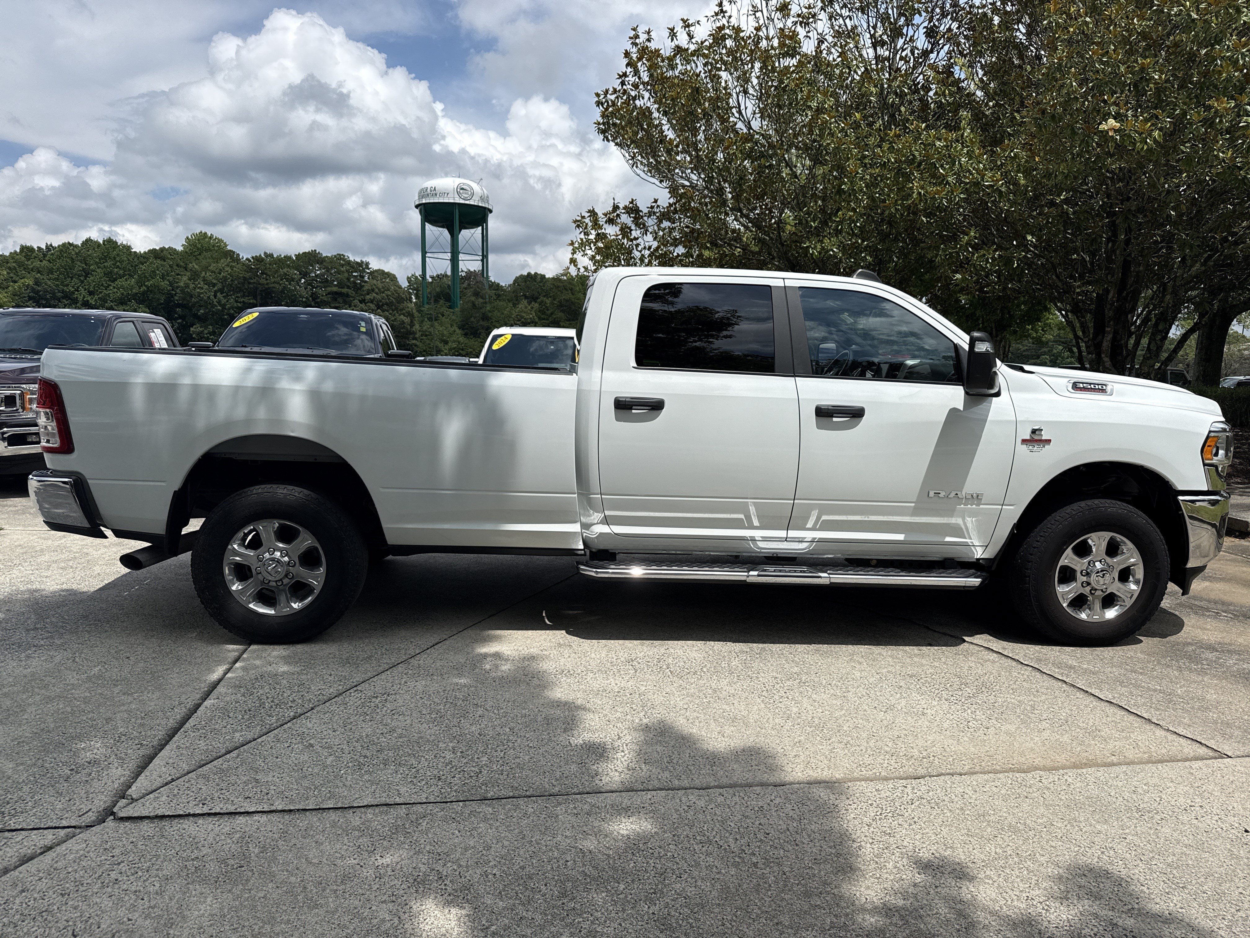 Used 2024 Bright White Clearcoat Ram Big Horn image 8