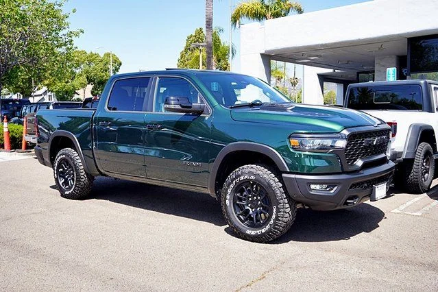 New 2026 Serrano-Green Metallic Exterior Paint RAM Rebel image 6