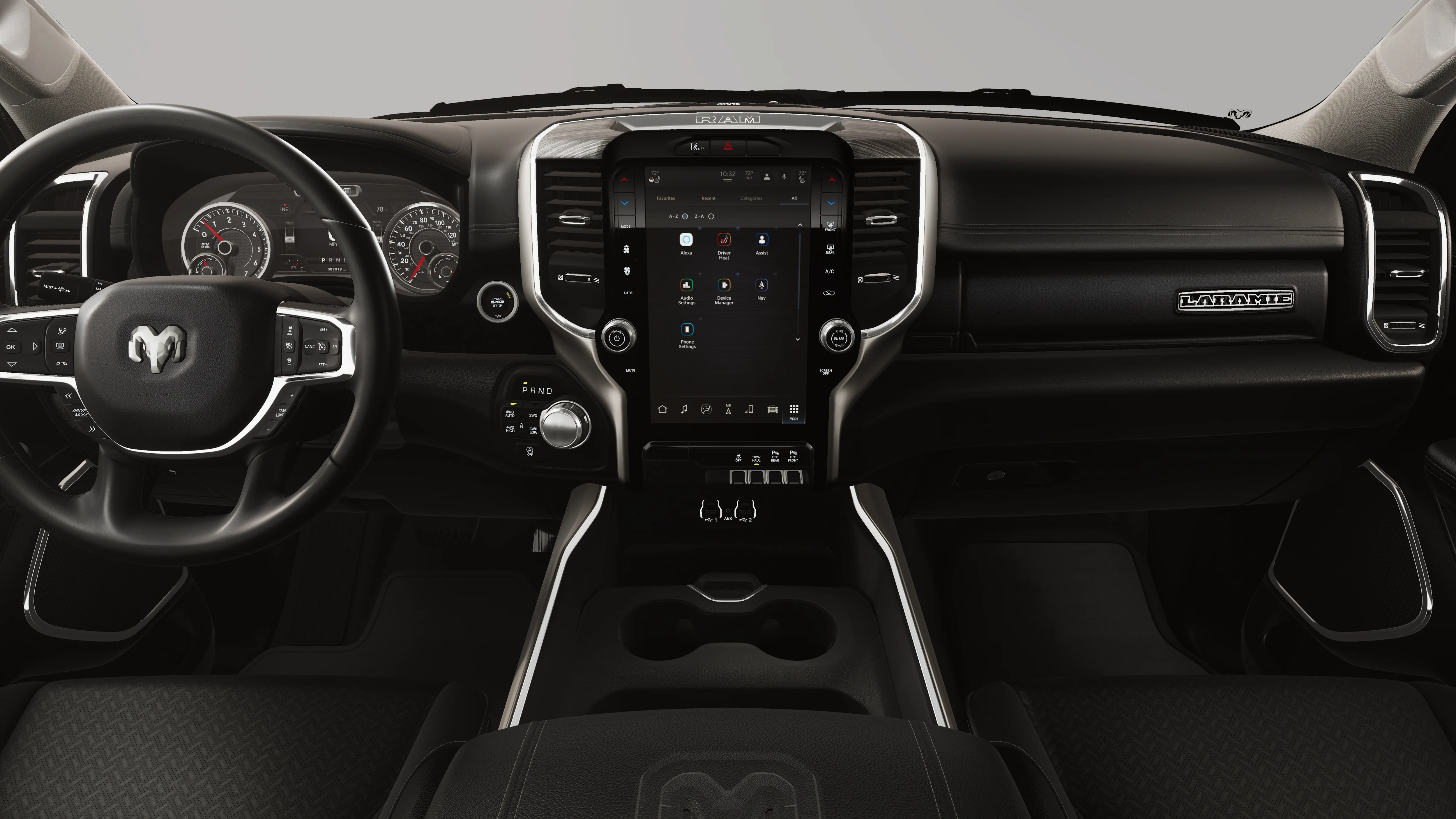 New 2026 Diamond Black Crystal Pearl-Coat Exterior Paint RAM LARAMIE image 6
