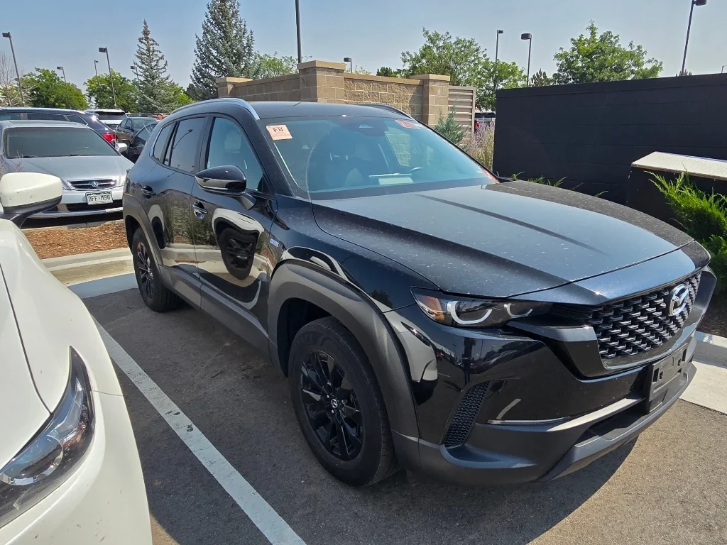 Used 2025 Jet Black Mica Mazda Preferred Package image 16