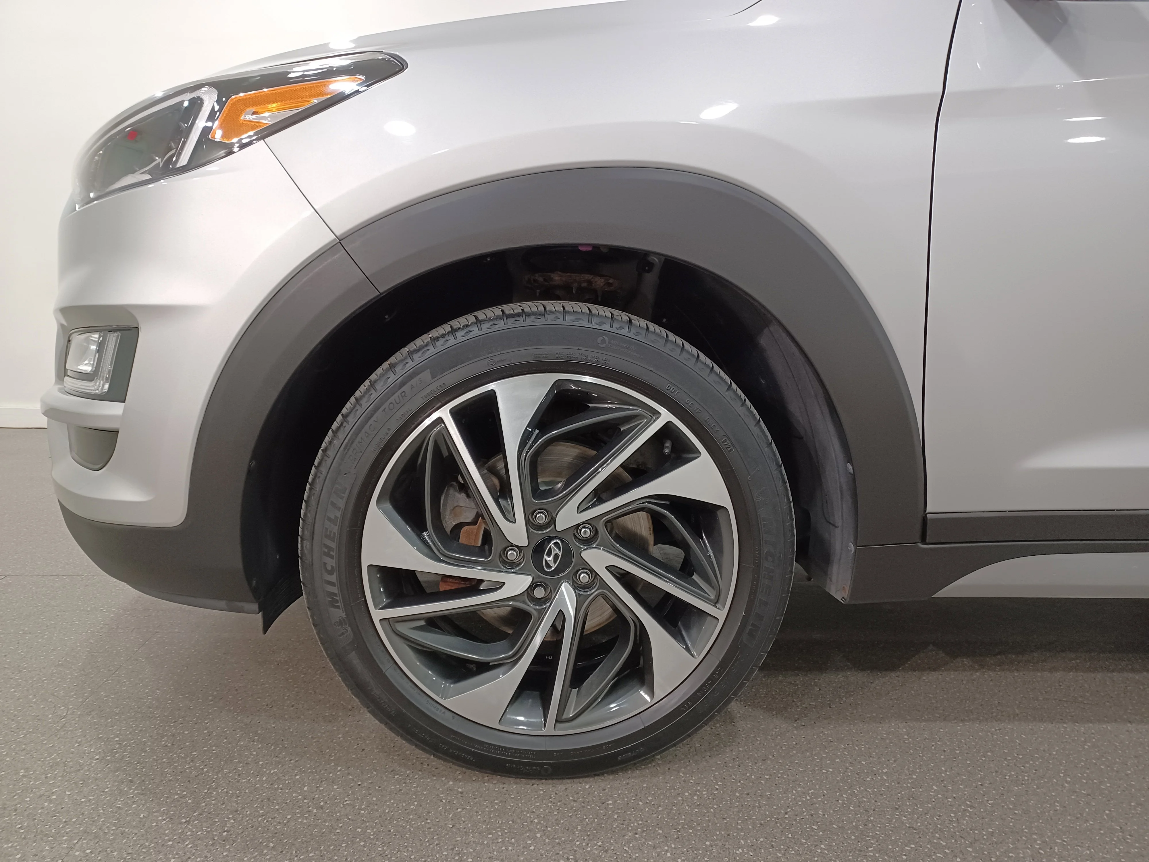 Certified Used 2021 Typhoon Silver Hyundai Ultimate AWD*Adaptive Cruise | Nav | 360° Cam | Cooled Leather | Pano Roof | Htd Wheel image 21