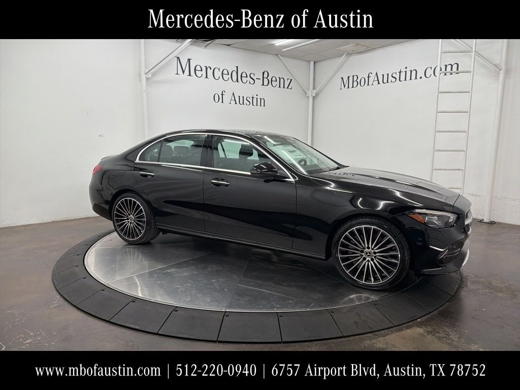 New 2026 Black Mercedes-Benz C 300 image 1