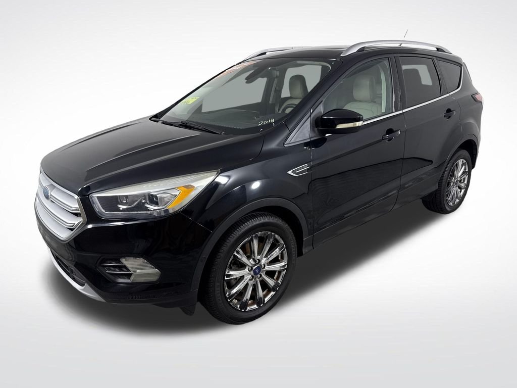 Used 2018 Black Ford Titanium image 7