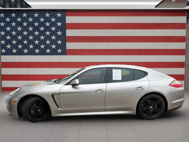 Used 2012 Black Porsche 4 Sedan 4D image 14