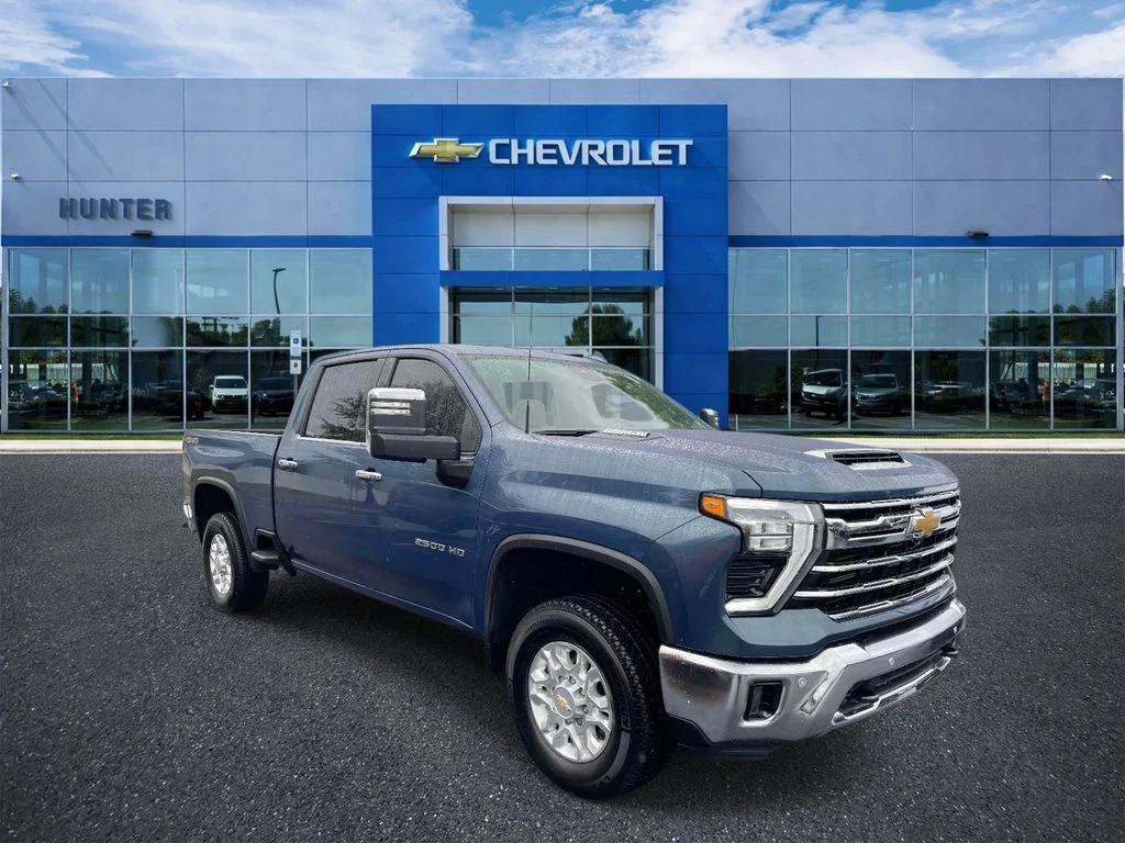 Certified Used 2025 Lakeshore Blue Metallic Chevrolet LTZ image 1
