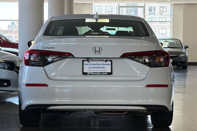 Certified Used 2024 Platinum White Pearl Honda LX image 9