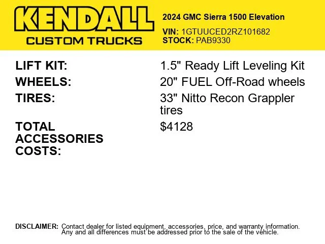Used 2024 White GMC Elevation image 2