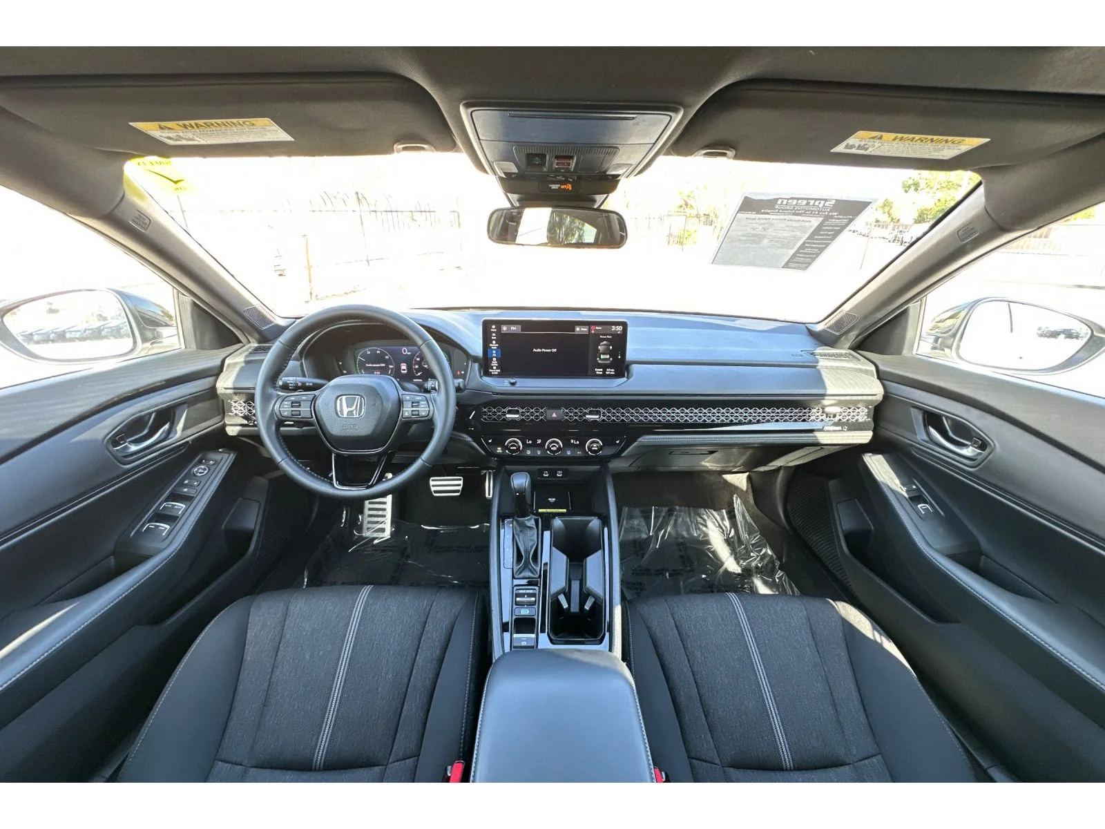 Used 2025 Platinum White Pearl Honda Sport image 15
