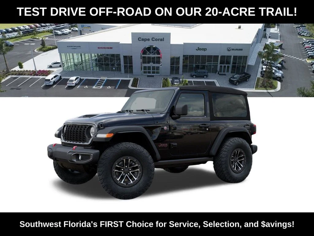 New 2026 Black Clear-Coat Exterior Paint Jeep Rubicon image 2