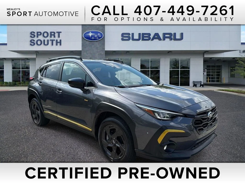 Certified Used 2024 Gray Subaru Sport image 1