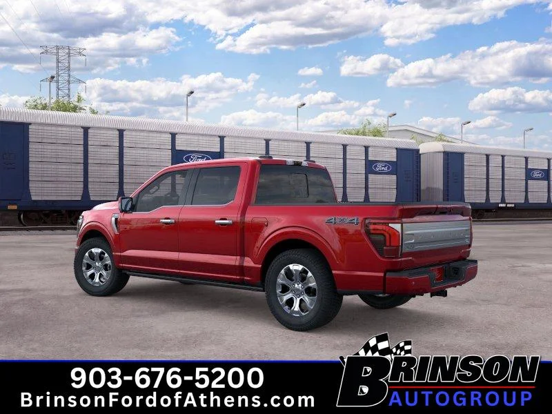 New 2026 Ruby Red Metallic Tinted Clearcoat Ford Platinum® image 4