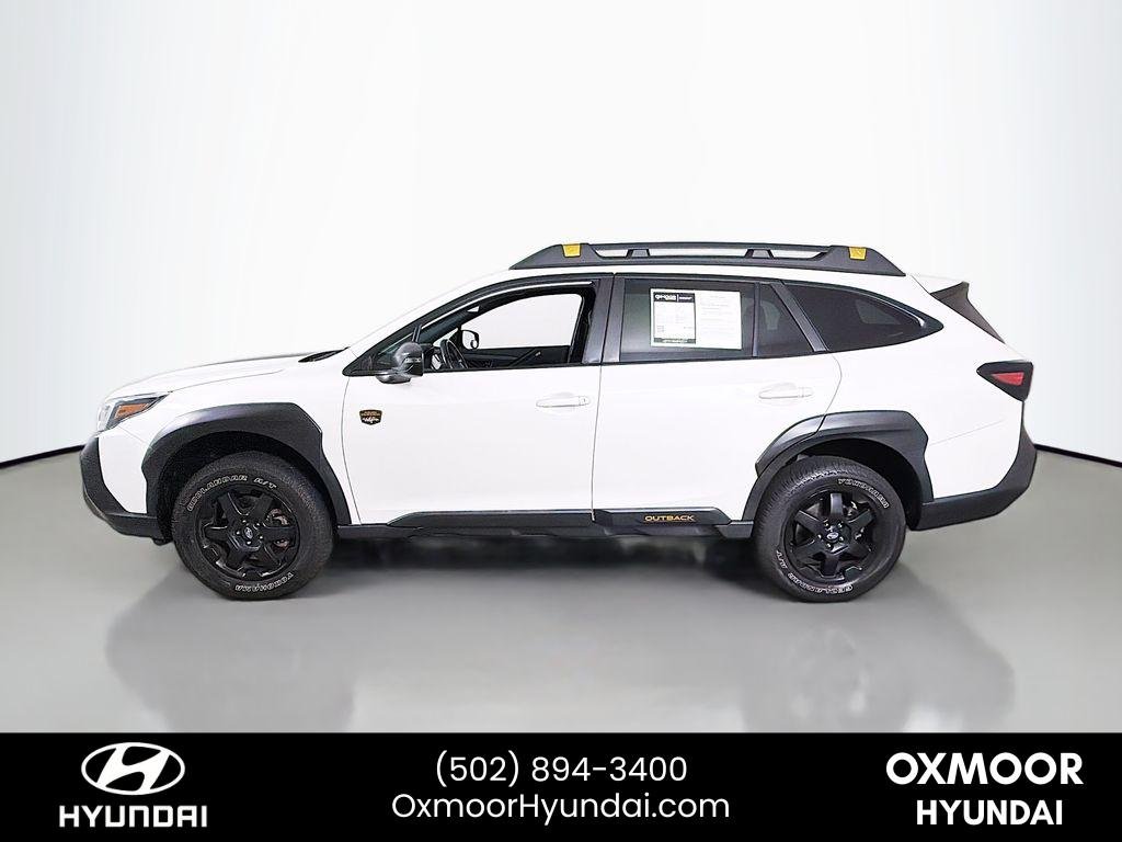 Used 2023 Crystal White Pearl Subaru Wilderness image 4