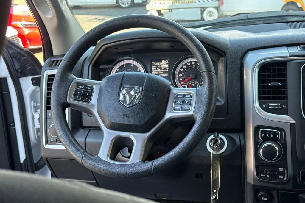 Used 2023 Bright White Clearcoat Ram SLT image 14