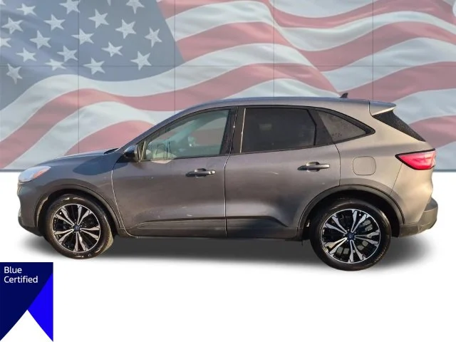 Used 2021 Gray Ford SE image 2