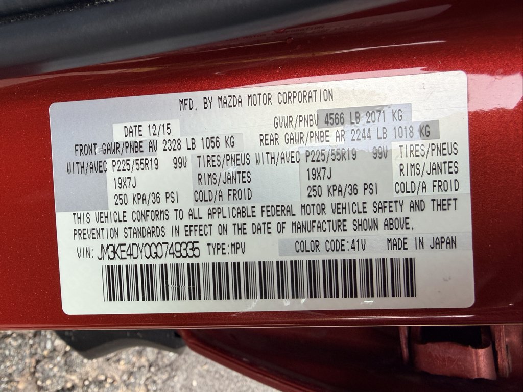 Used 2016 Soul Red Metallic Mazda Grand Touring image 23
