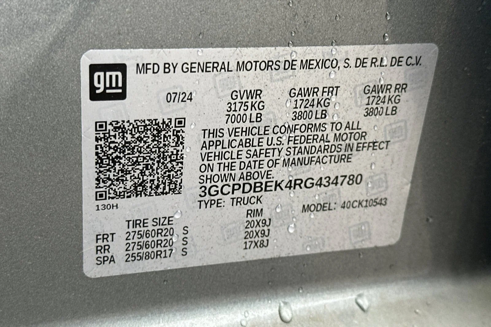 Used 2024 Sterling Gray Metallic Chevrolet Custom image 27