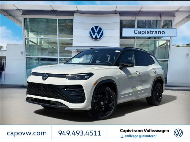 New 2026 Sandstone W/Deep Black Roof Volkswagen 2.0T SE R-Line Black image 1