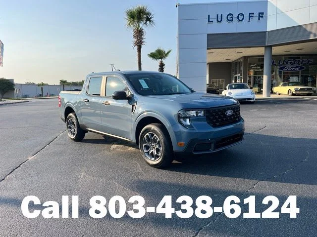 New 2026 Azure Gray Metallic Tri-Coat Ford XLT image 1