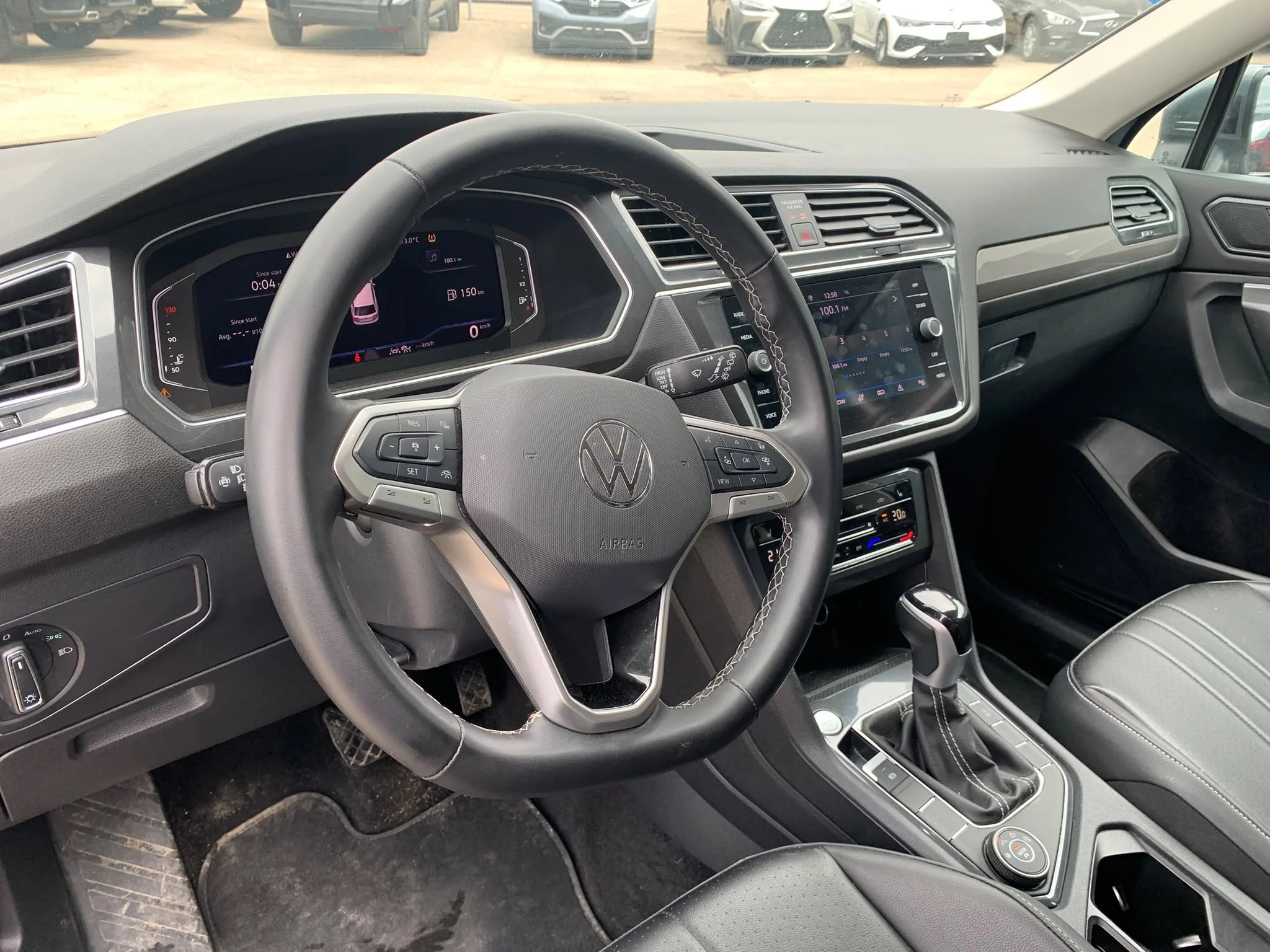 Certified Used 2024 Platinum Gray Metallic Volkswagen Comfortline 4Motion*AWD | Adaptive Cruise | Remote Start | Htd Leather | Htd Wheel | Lane Keeping image 6