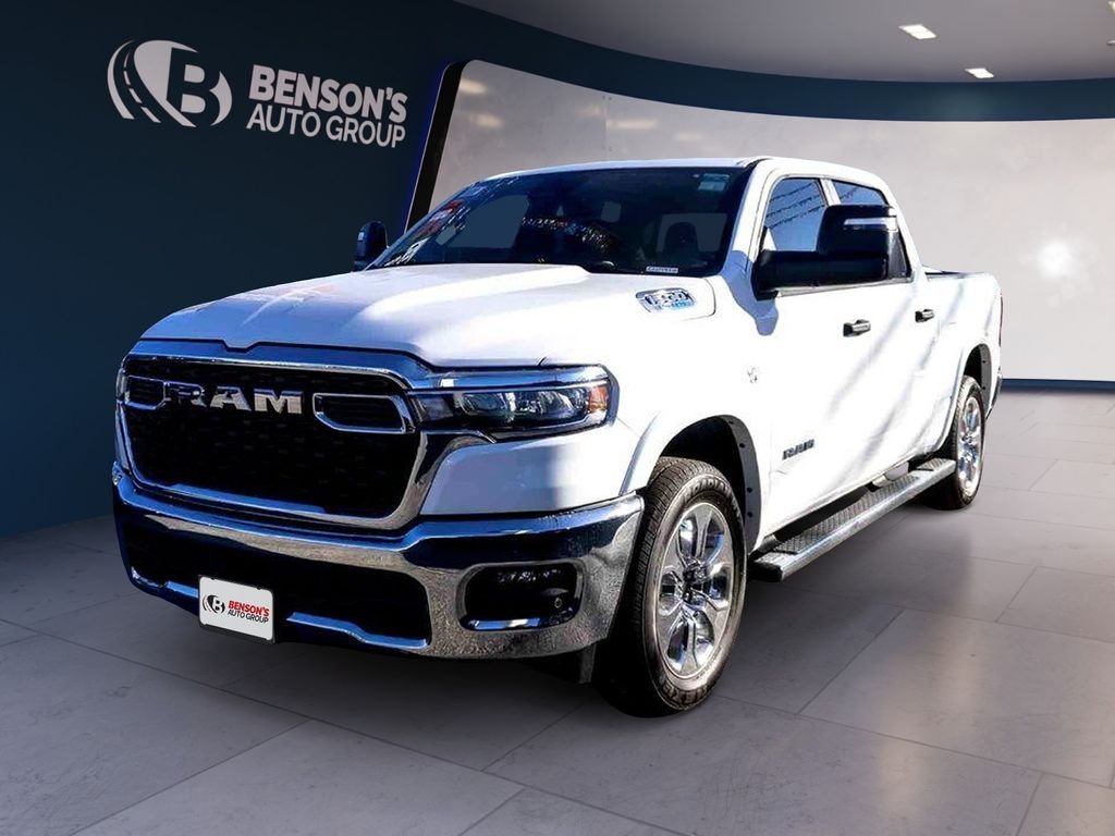 New 2026 Bright White Clear-Coat Exterior Paint RAM Big Horn/Lone Star image 6