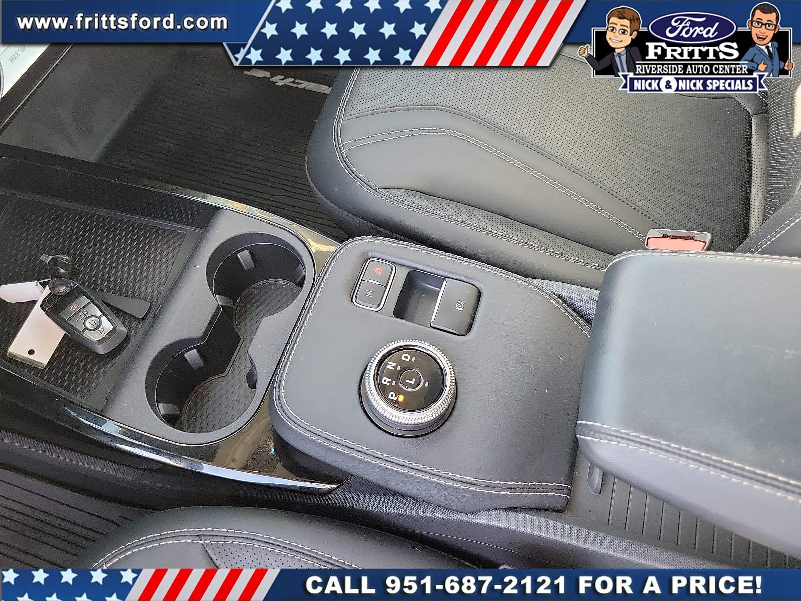 Certified Used 2023 White Metallic Ford Premium image 8