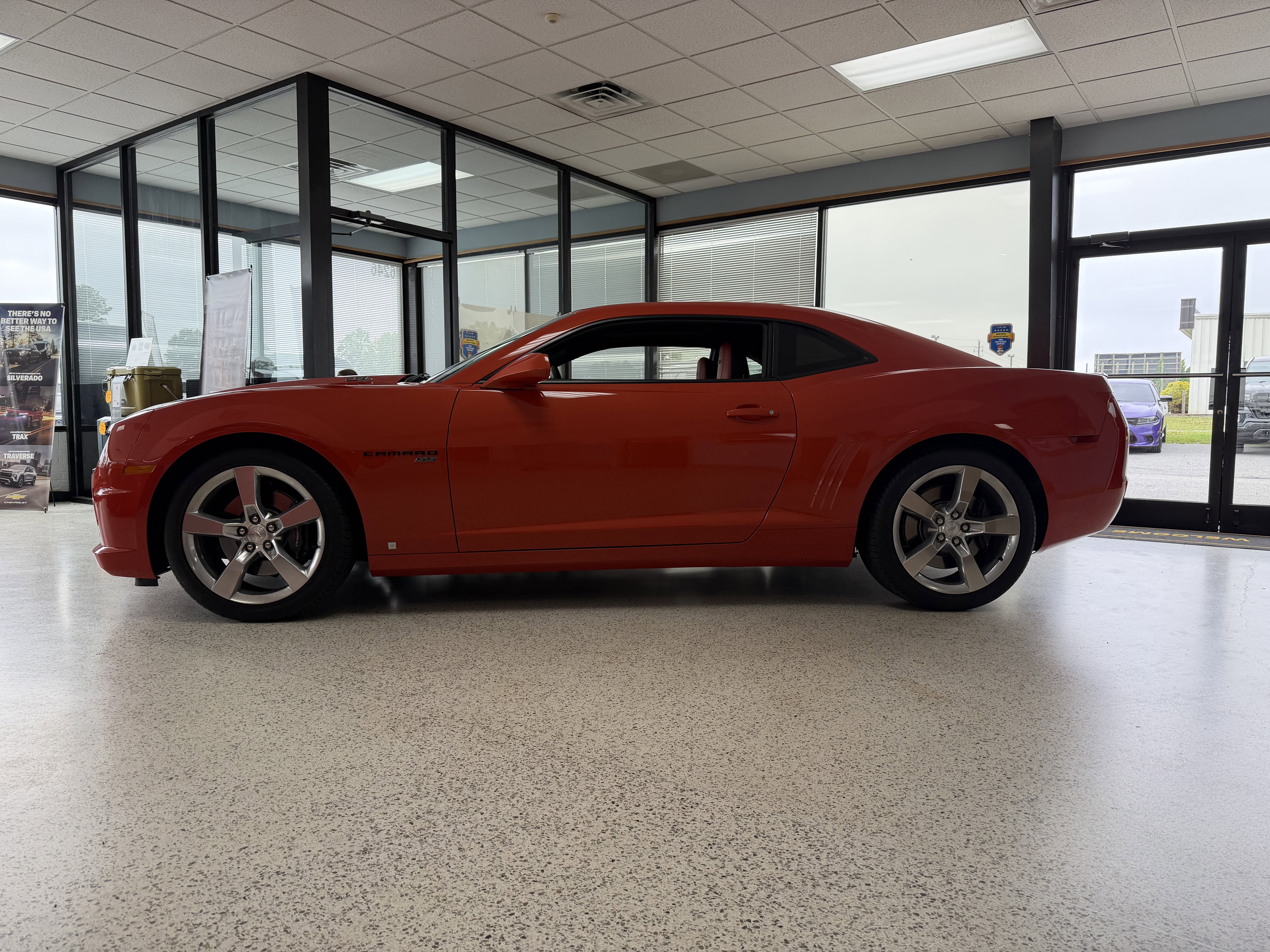Used 2010 Inferno Orange Metallic Chevrolet 2SS image 5