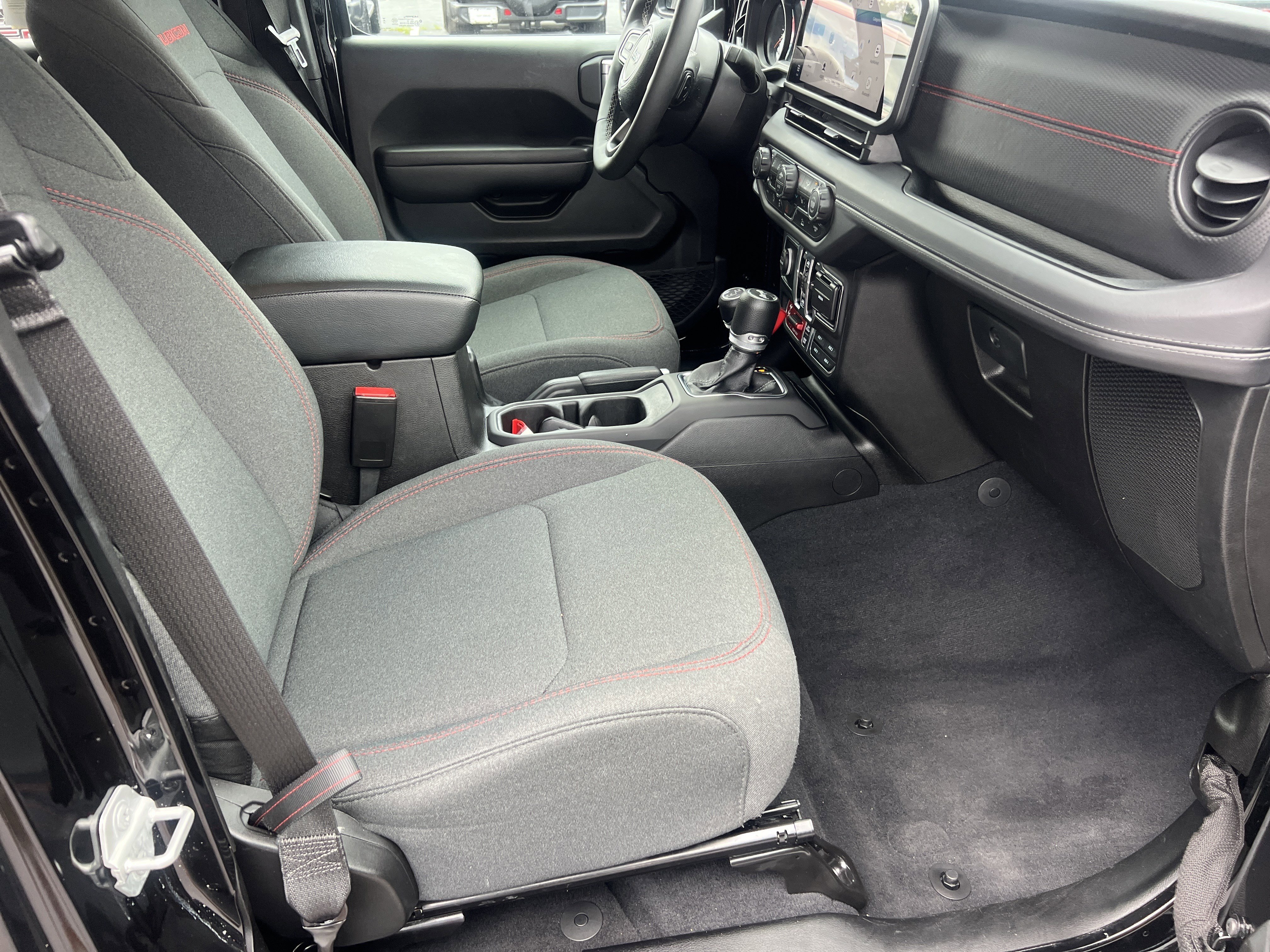 Used 2025 Black Clearcoat Jeep Rubicon image 16