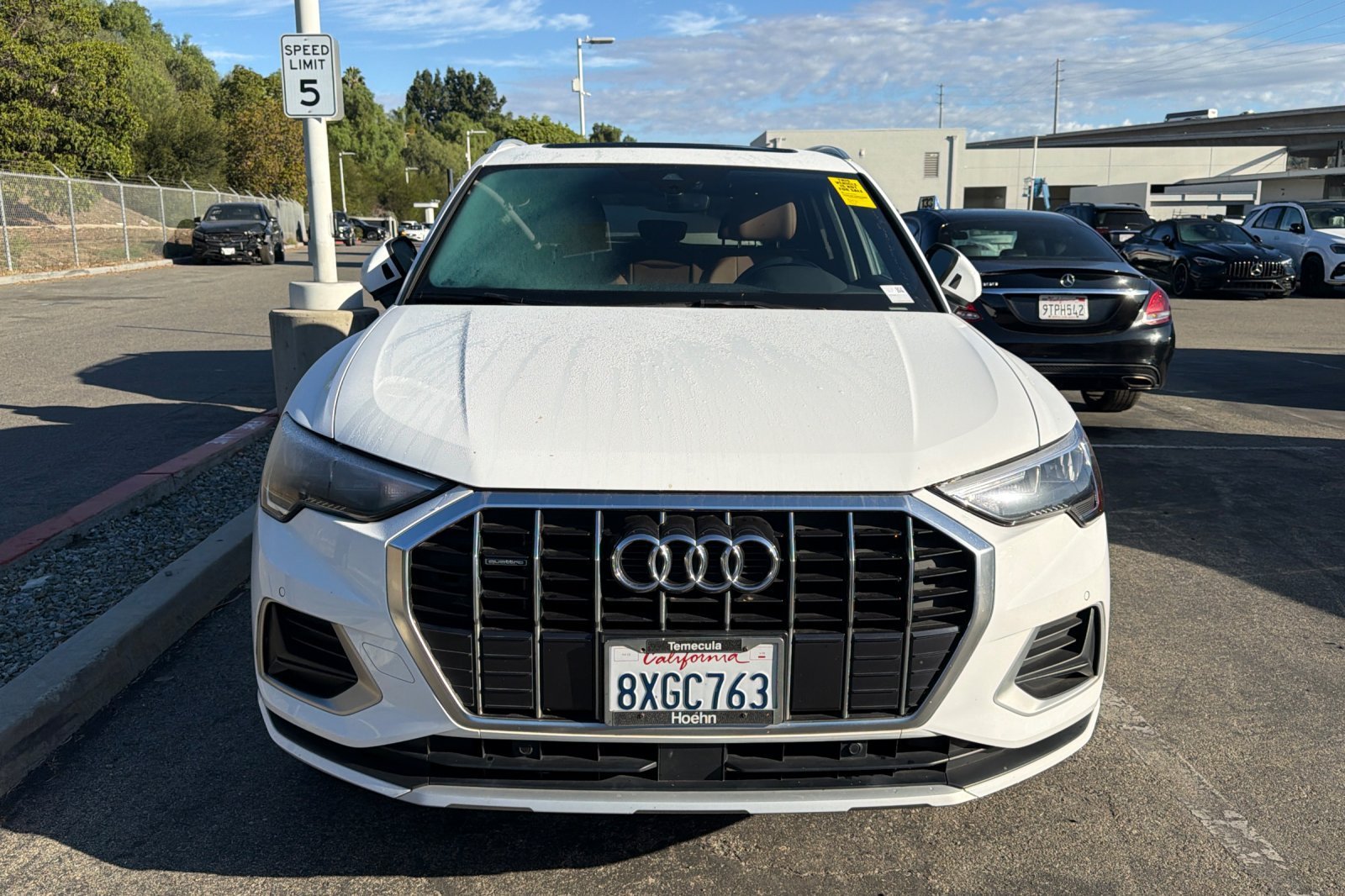Used 2021 White Audi Premium image 3