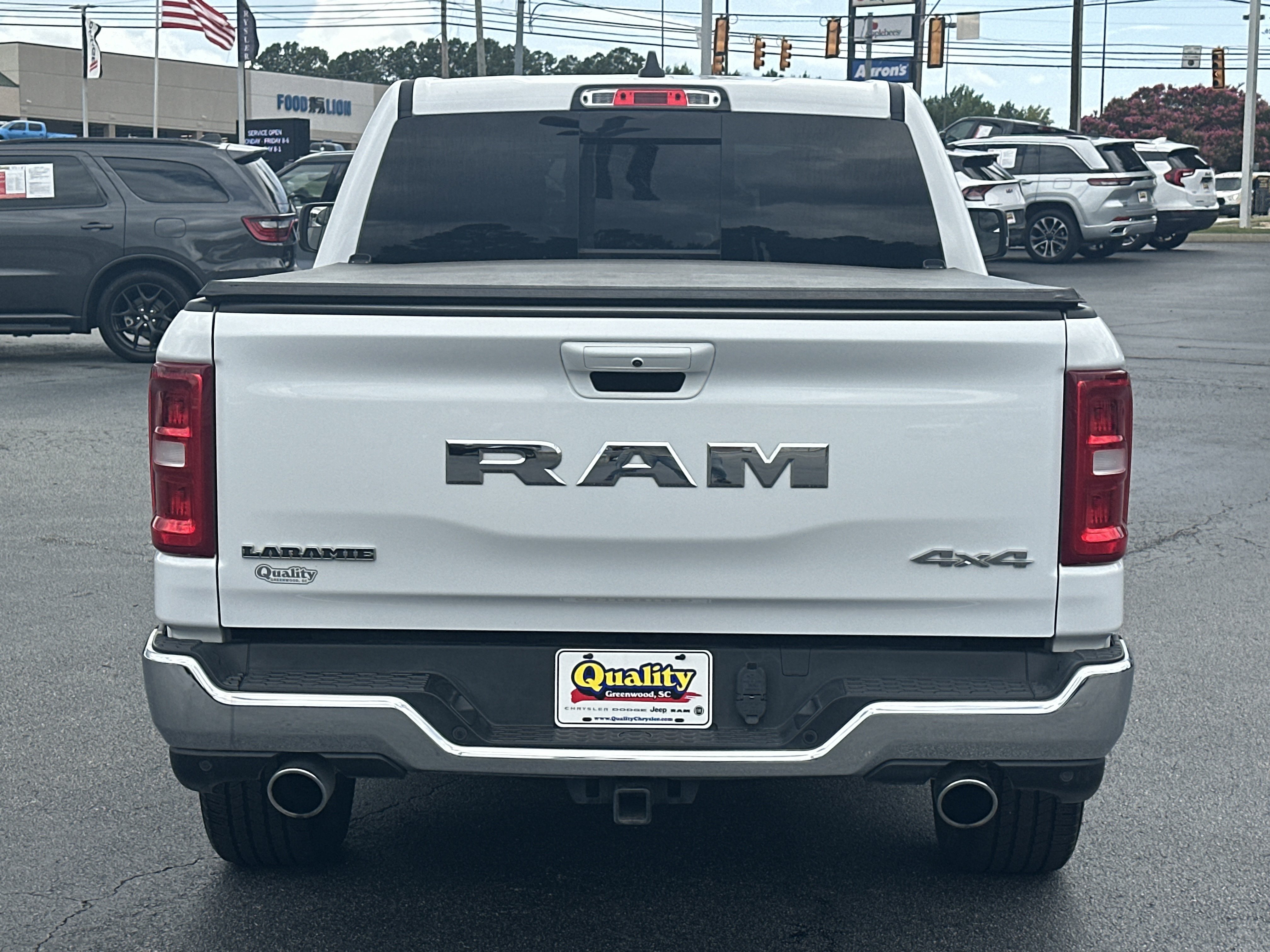Used 2025 Bright White Clearcoat Ram Laramie image 7