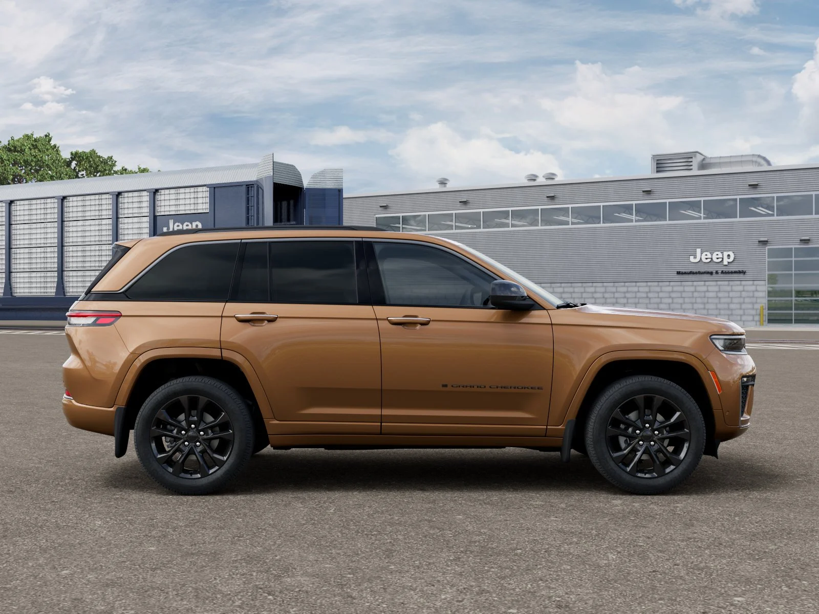 New 2026 Copper Shino Metallic Clear-Coat Exterior Paint Jeep Limited Reserve image 26