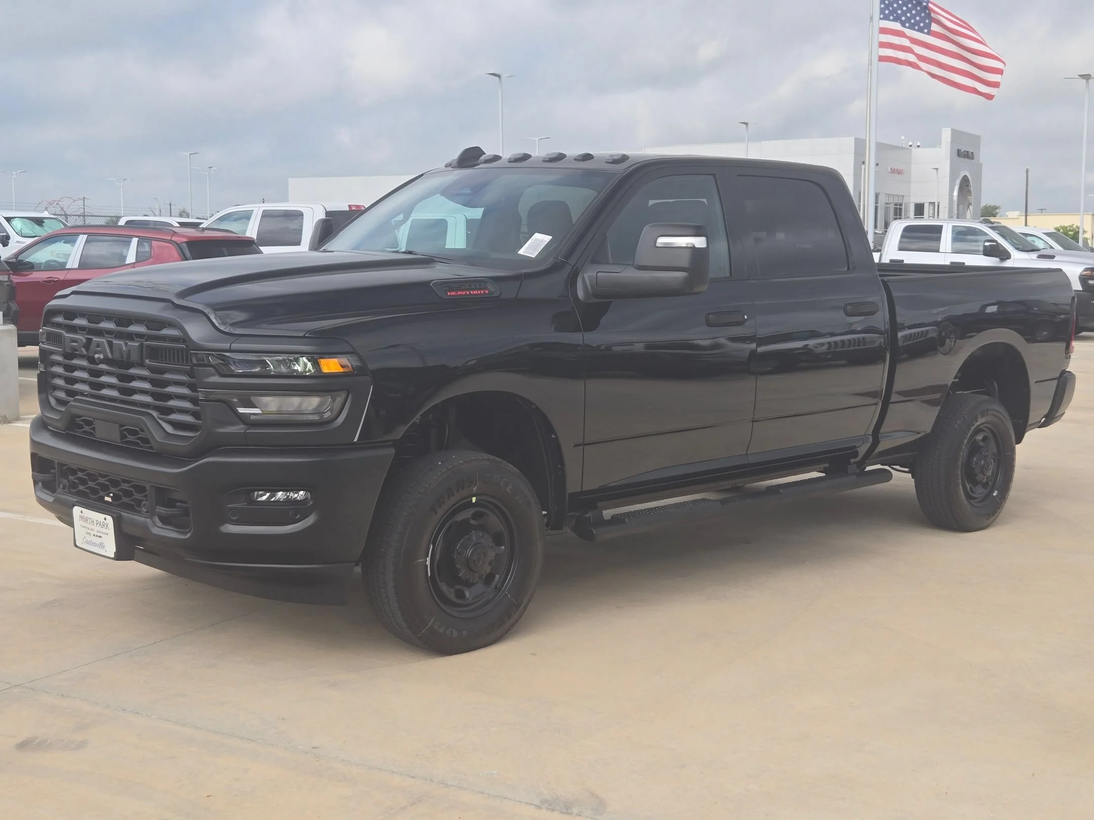 New 2026 Diamond Black Crystal Pearlcoat RAM Tradesman image 7