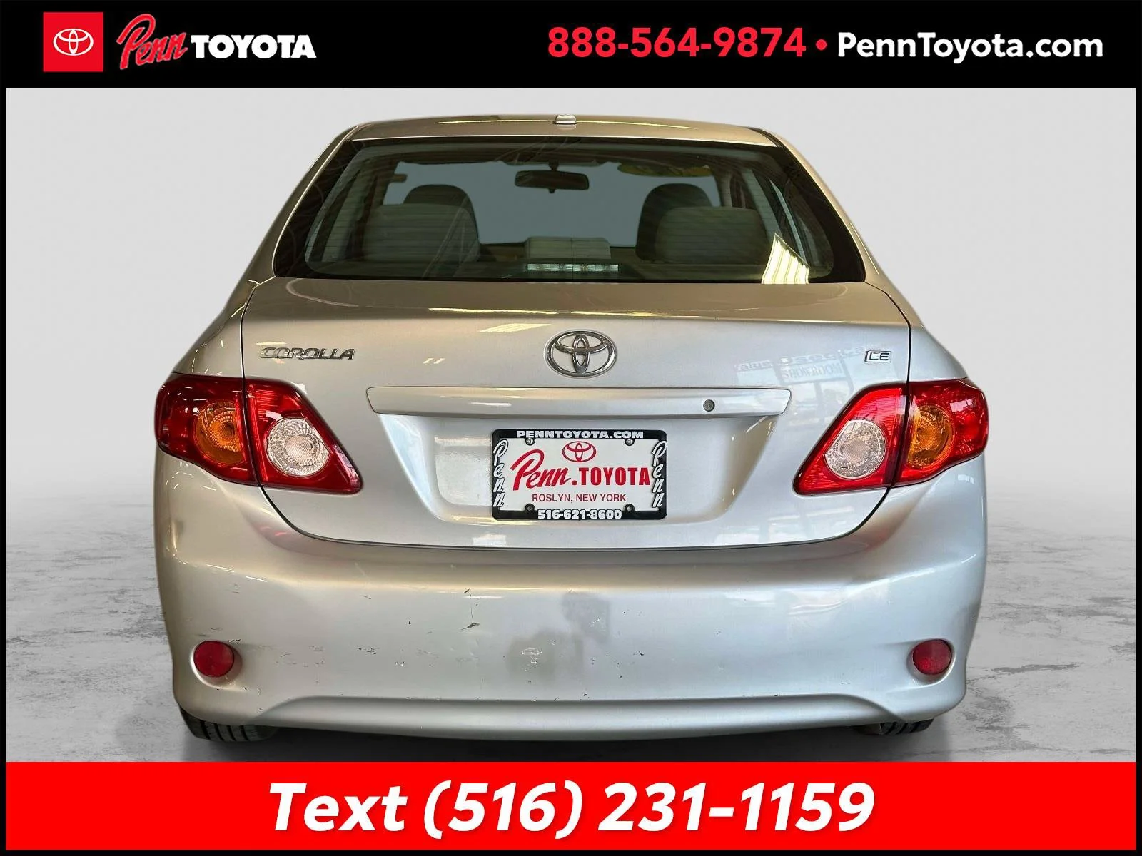 Used 2009 Classic Silver Metallic Toyota LE image 5