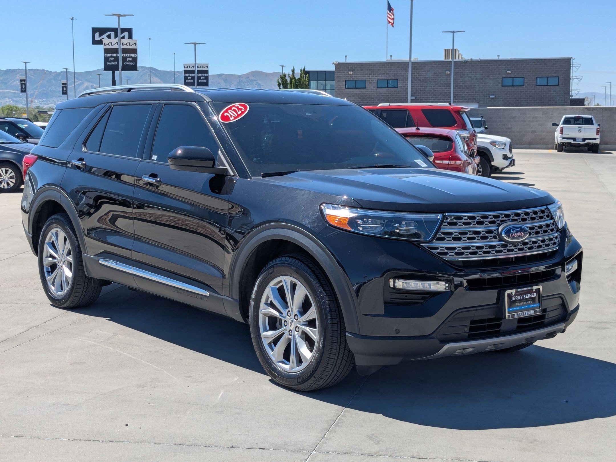 Certified Used 2023 Black Metallic Ford Limited image 8