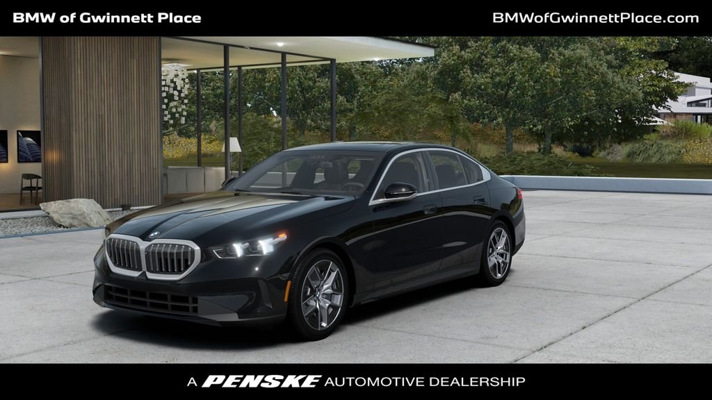 New 2027 Black Sapphire Metallic BMW 530i image 1