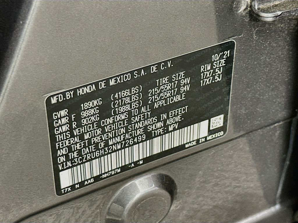 Certified Used 2022 Modern Steel Metallic Honda LX image 30