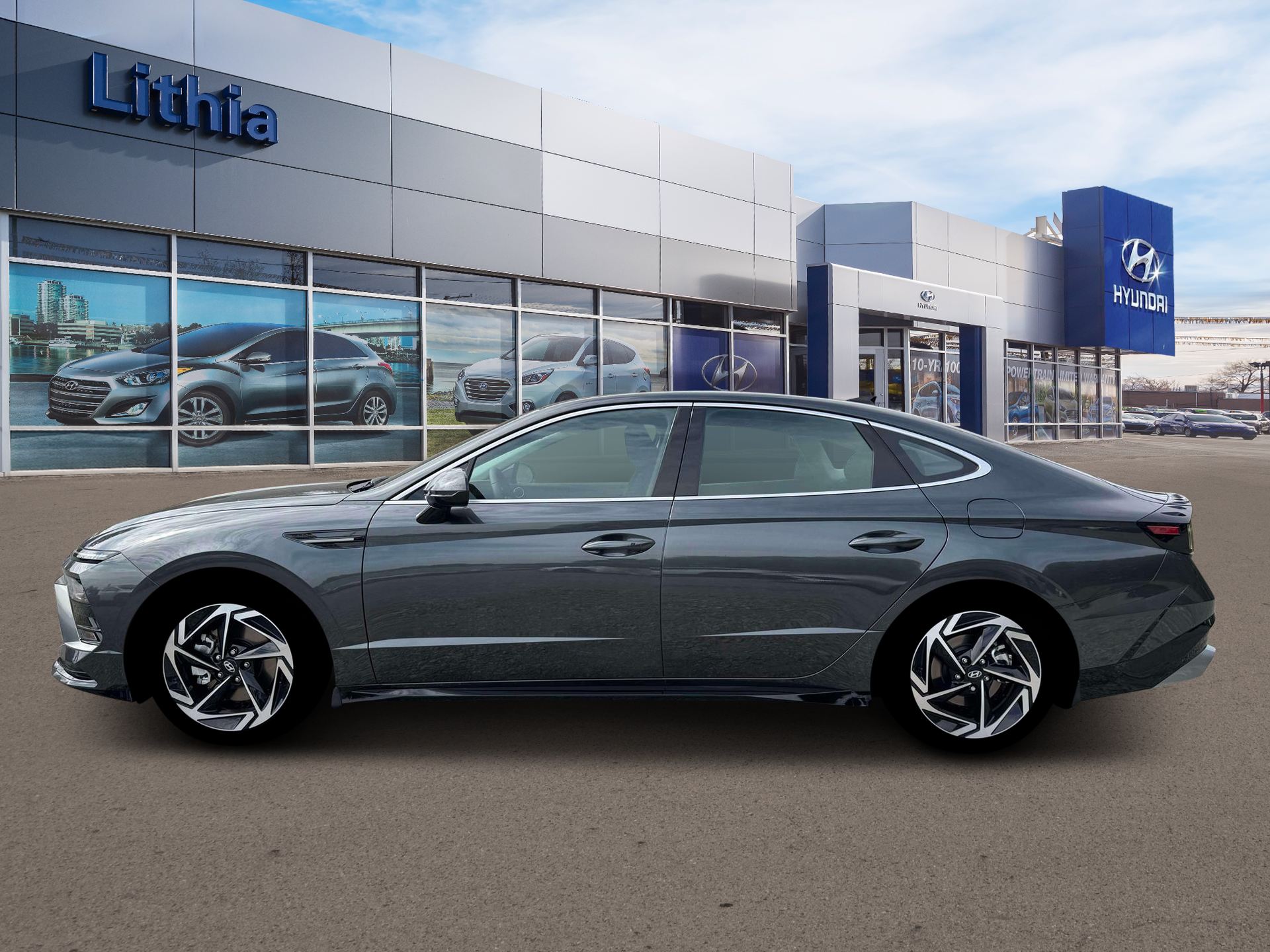 New 2026 Portofino Gray Hyundai SEL Sport image 3