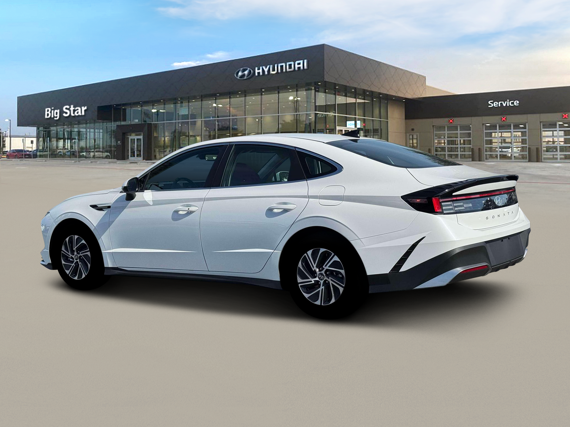 New 2026 Serenity White Hyundai Blue image 18